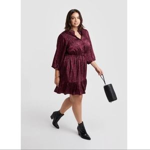 NEW Rebecca Minkoff Ollie Animal Print Dress